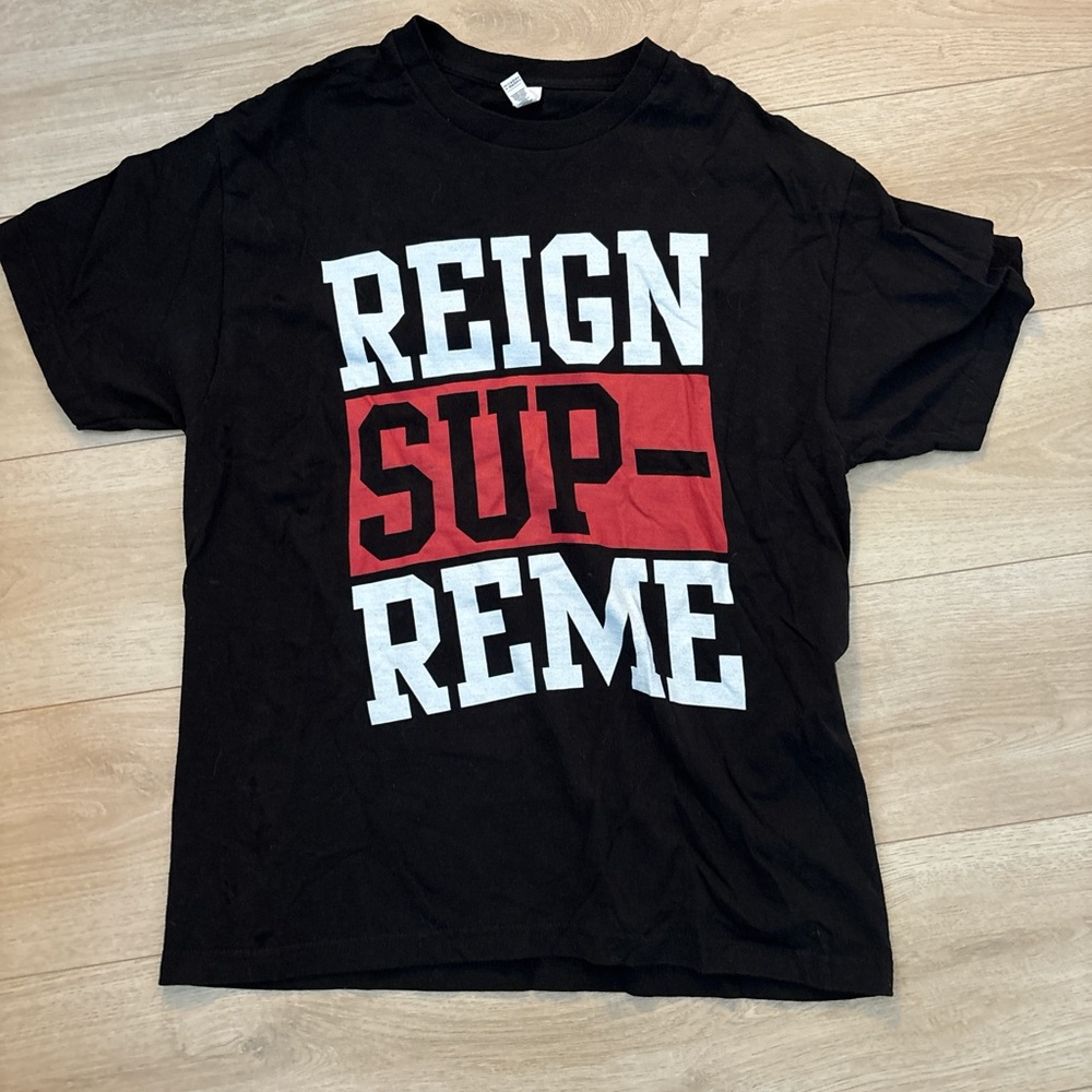 Reign Supreme Black and Red Men's T-Shirt